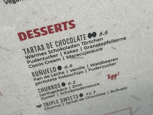 menu  at Enchilada in Minden