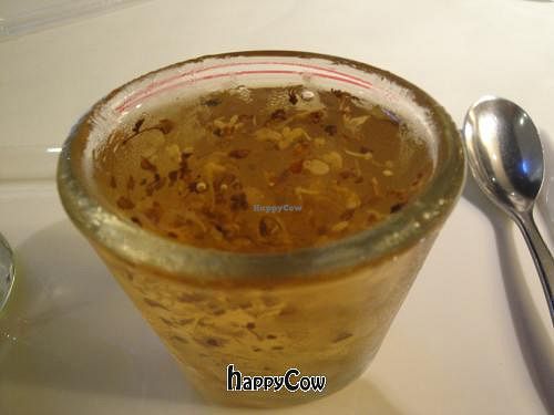 Osmanthus jelly  at Sufood in Kaohsiung