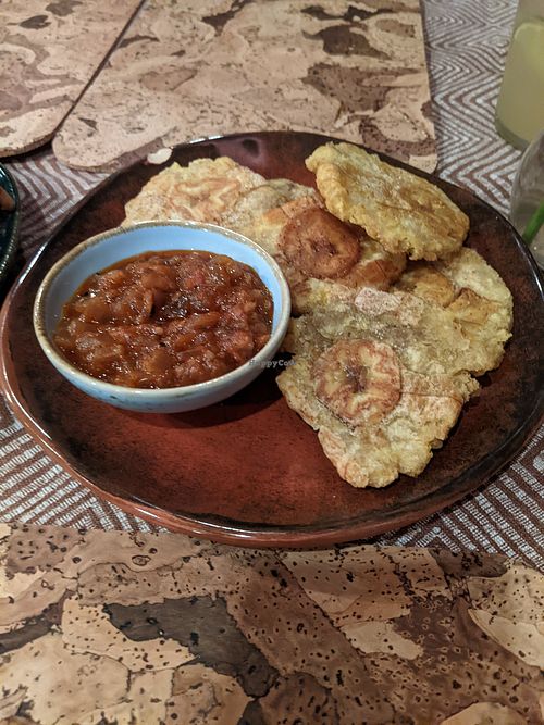 patacones at Sombrero Latino in Wiesbaden