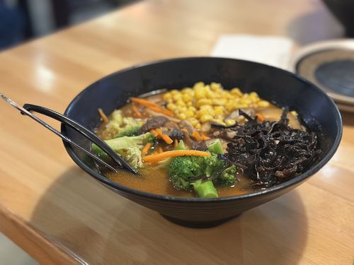 Spicy Vegan Miso  at Osaka House Ramen & Sushi in Hemet