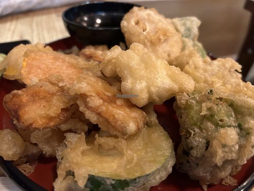 VG tempura   at Senbon Sakura Cafe & Japanese Kitchen in Leeds