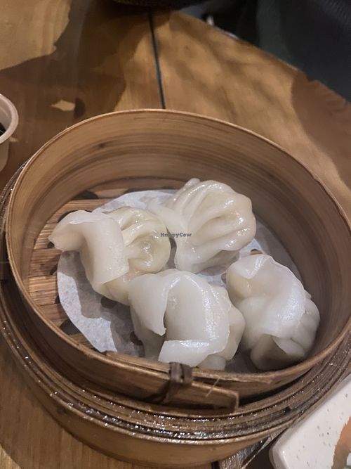 Vegan dumplings 🥟   at Dim Sum at Foodhall MOUT  in Hilversum
