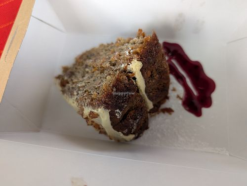 Carrot cake at CoffeeTalks Cafe in Bloemfontein