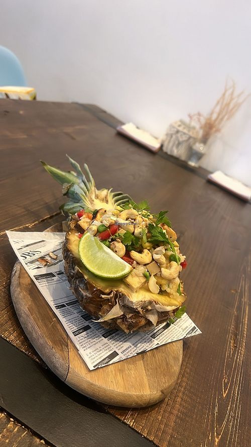 Lauwarmer Reissalat mit Ananas   at Apfelkern & Kolibri  in Bad Homburg