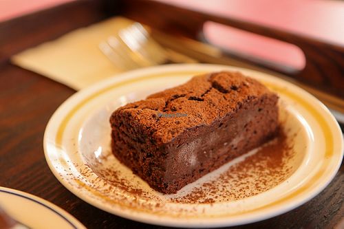 brownie at Cafe ohh good thing - 오굳띵 in Busan