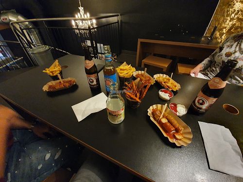 Curry mild, scharf und mit Zwiebel-Chili at Curry Co in Leipzig