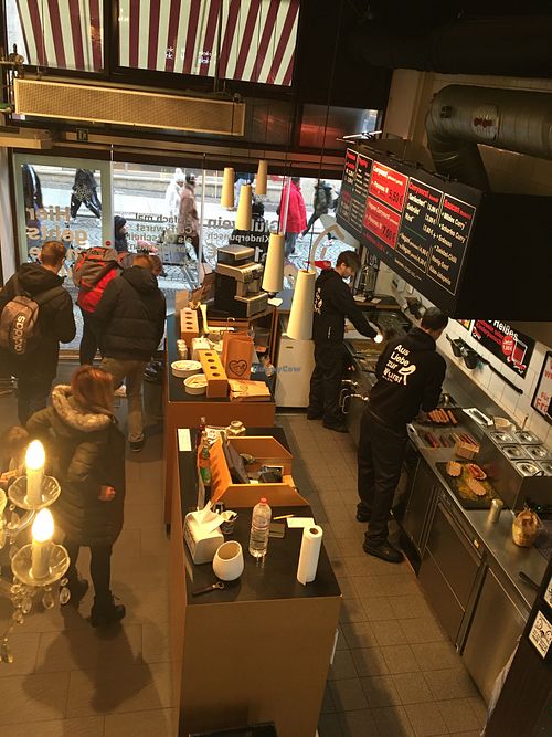 inside at Curry Co in Leipzig