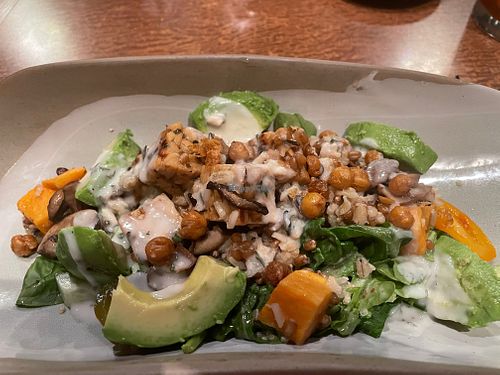 Tempeh dish - one of the best tempeh meals I've had! at Olio in Toronto