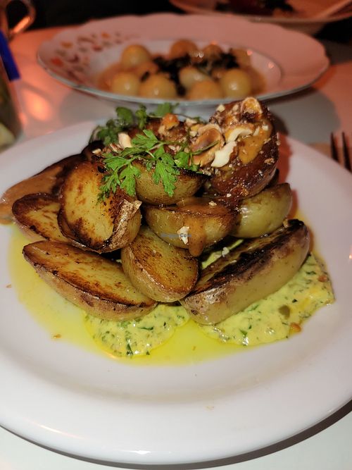 Potsto dish at Lychees in Warsaw