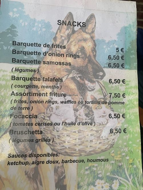 Menu, tout est 100% vegan at La Cave des Alchimistes  in Thiais