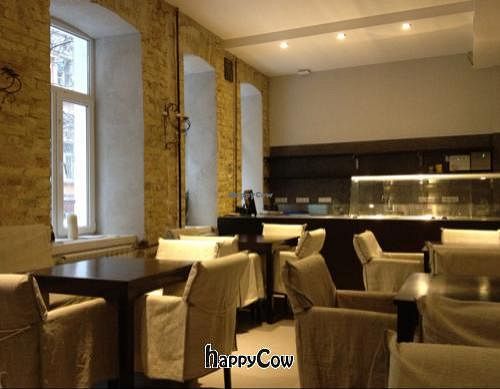 Stylish interior at Tri in Kyiv