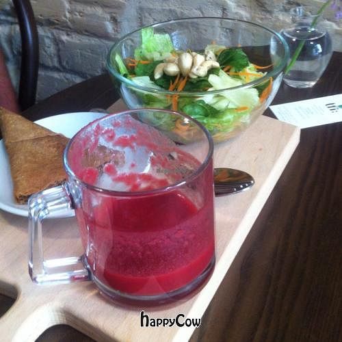 business lunch at Tri in Kyiv