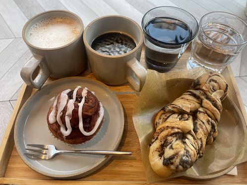   at Shark Coffee in Tokyo