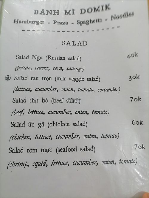  at Bánh Mì Domik in Cat Ba