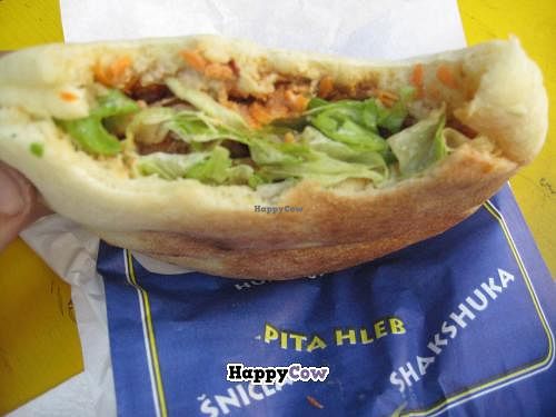 Falafel at Tel Aviv Hummus House at Tel Aviv Hummus House in Belgrade