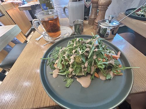 veggie toast  at Manufactum Brot & Butter in Munich