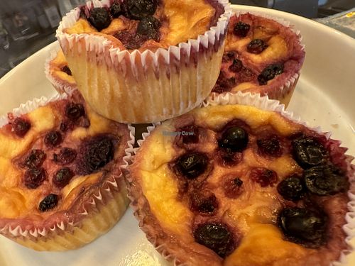 vegan cheesecake  at Barösta Kaffeehaus in Osnabrueck