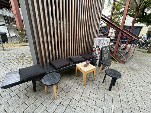 outside  at Barösta Kaffeehaus in Osnabrueck
