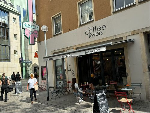 front  at Barösta Kaffeehaus in Osnabrueck