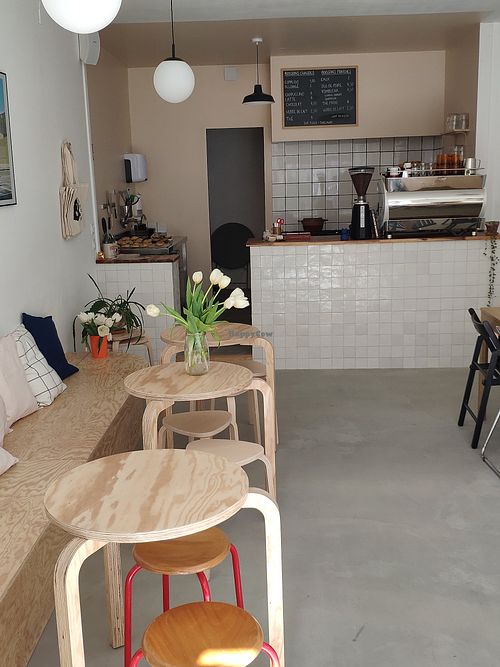 Counter at Chou Bidou in La Rochelle