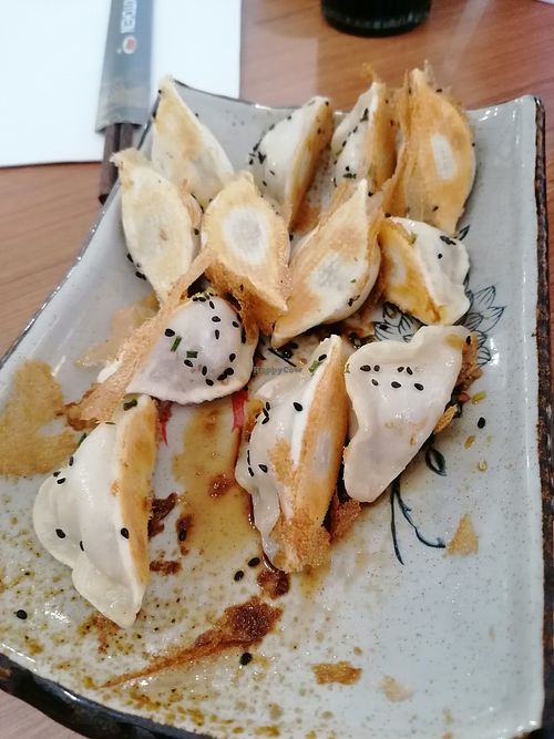 Vegane dumplings at Nex Kitchen in Weiterstadt