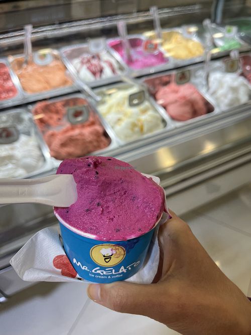   at Mr. Gelato in Prague