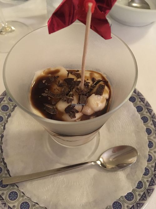 Tiramisù  at Giuly Ristorante Vegan in Viareggio