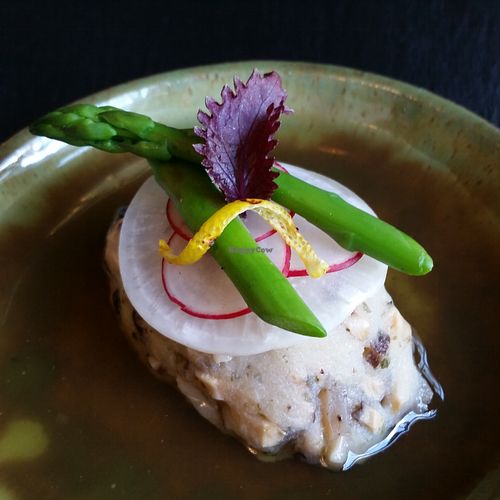 lotus dumpling at Ronin Dining Supper Club in Godalming