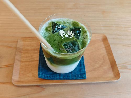 Uji Matcha Latte (Oat option) at AG COFFEE. - 銀閣寺 in Kyoto