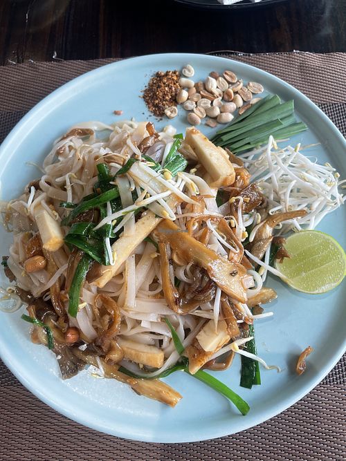 Pad Thai   at La Moi Plant-Based Restaurant in Ho Chi Minh City