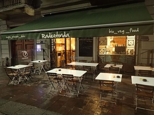 Front of the restaurant. at Radicetonda - Via Spallanzani in Milan