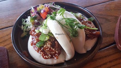 Jackfruit bao buns at The Sand Dancer in South Shields