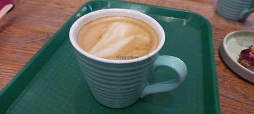 Oat latte at Box Hill Café in Tadworth