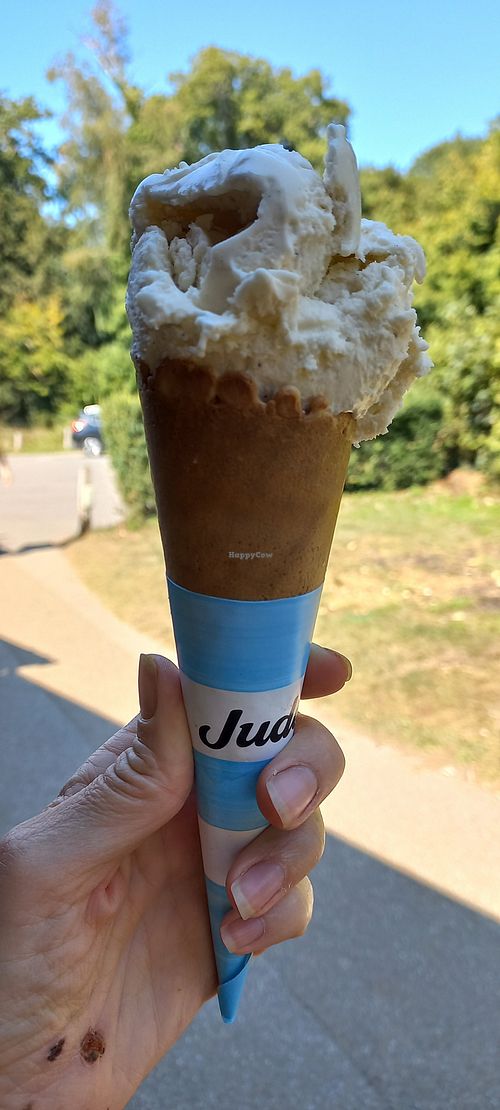 Jude's Vanilla Plant Based Ice Cream at Box Hill Café in Tadworth