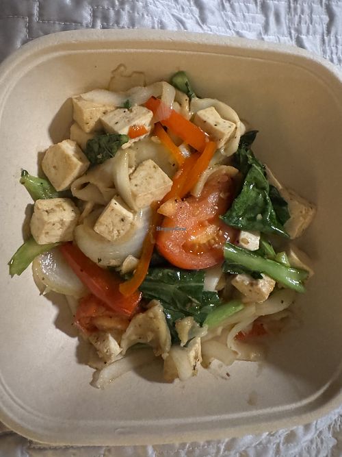 Drunken Noodles with Tofu   at Thai Mee Up in Kihei