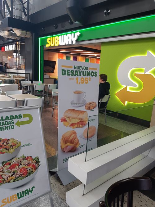 Exterior at Subway - Principe Pio in Madrid