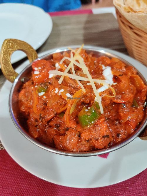 Vegetable curry - Vegan at Buddha Palace Indio-Nepalí Restaurante in Bilbao