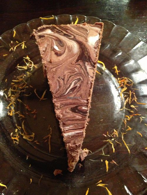 BioFresh raw chocolate cake at BIOFresh 1 in Timisoara