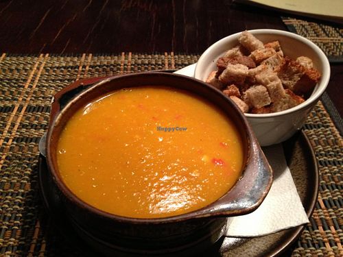 BioFresh lentil soup at BIOFresh 1 in Timisoara