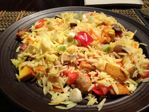 BioFresh tofu with rice at BIOFresh 1 in Timisoara