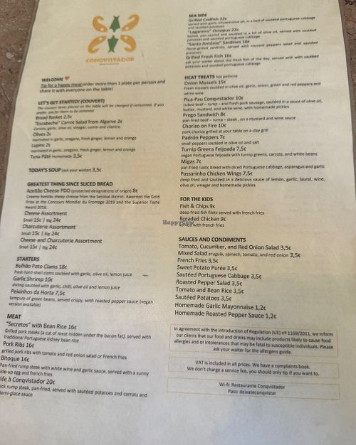   at Conqvistador Brunch Café in Lisbon