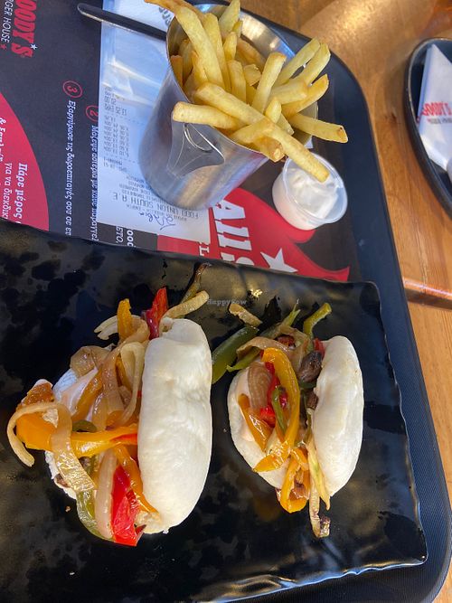Bao Bun vegan 🌱   at Goody's Kalamata in Kalamata