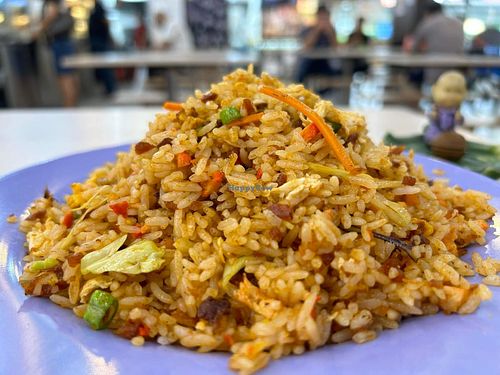 Sambal Fried Rice 參巴炒飯. Photo by Mr Henry Lau aka Mr Purple.  at SHU Vegetarian 蔬方斋 - Chai Chee in East Singapore