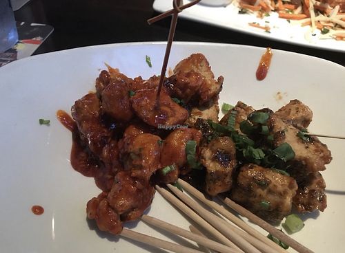 Gardein bites Korean and Firecracker   at Yard House in Lakewood