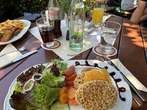 Rote-Beete-Taler  at Gasthaus Zum Adler in Elfershausen