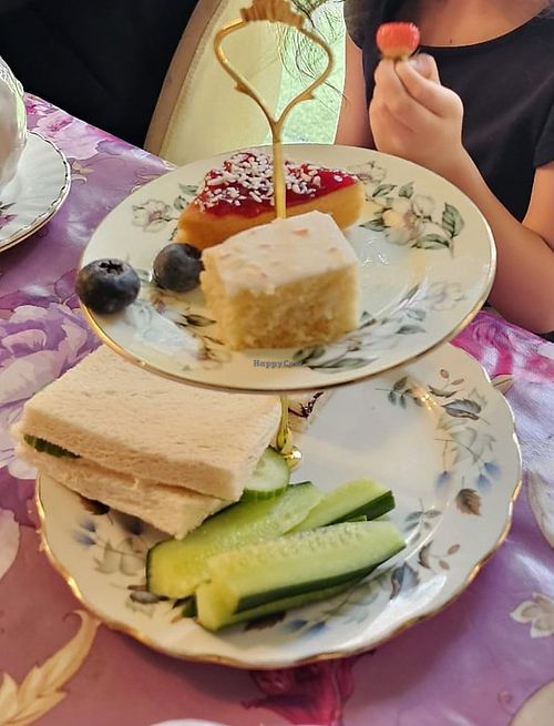 Vegan afternoon tea at The Fabulous Tearoom in South East London