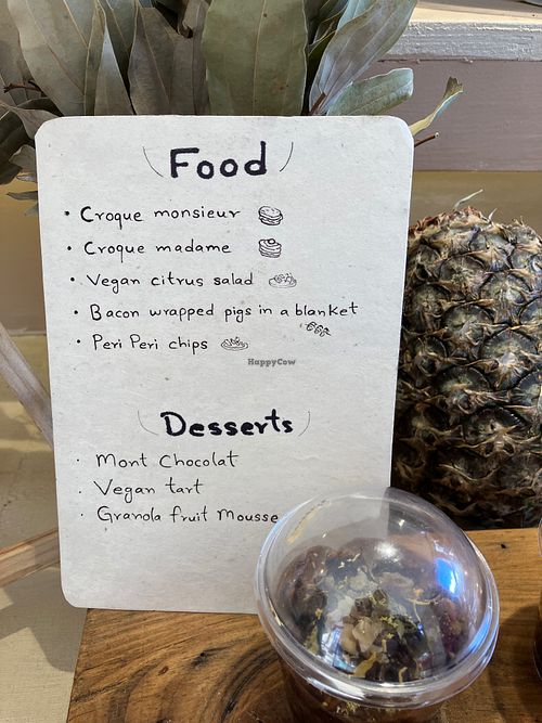 Food menu  at Namché Organics in Namche