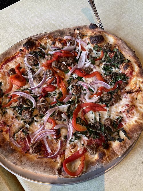   at Amici's East Coast Pizzeria in Menlo Park