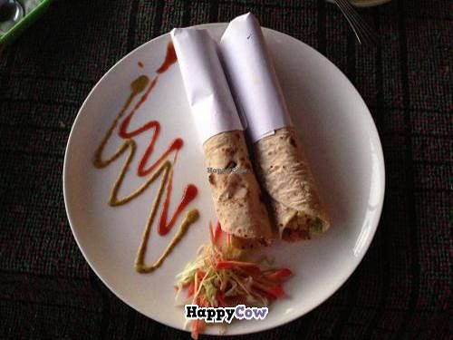 Tofu Roll at Beatles Cafe in Rishikesh