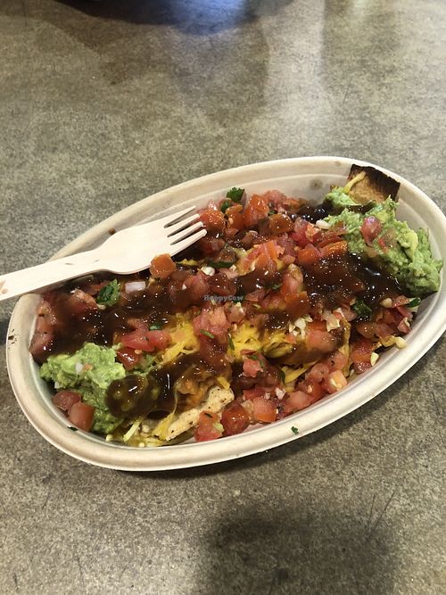 The nachos  at Zambrero in Darlinghurst